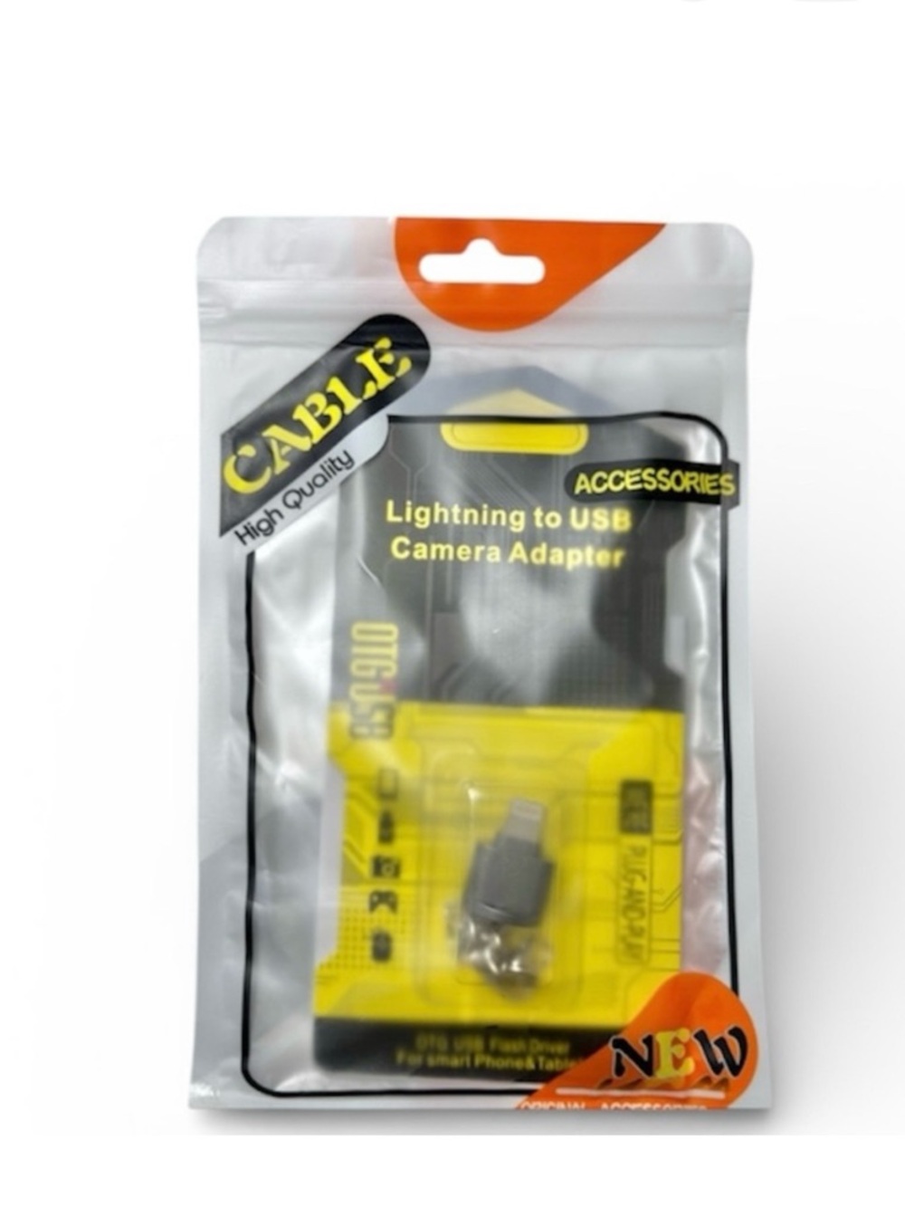 Lightning to USB Camera Adapter - Black, [NEW]
